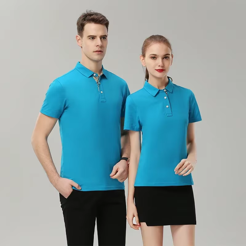 Polo à motif LOGO imprimé personnalisé