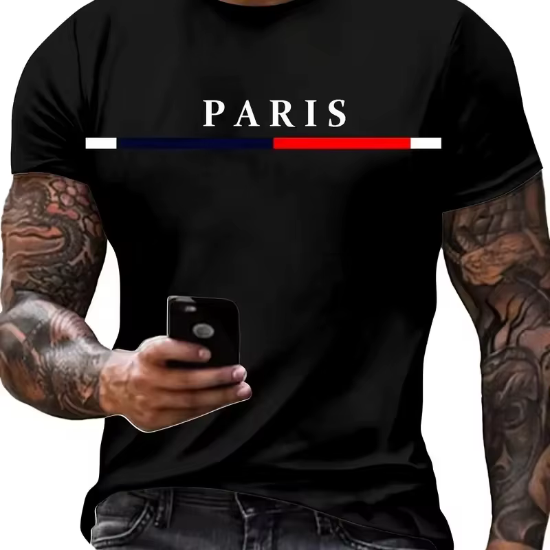 T-shirt graphique pour homme