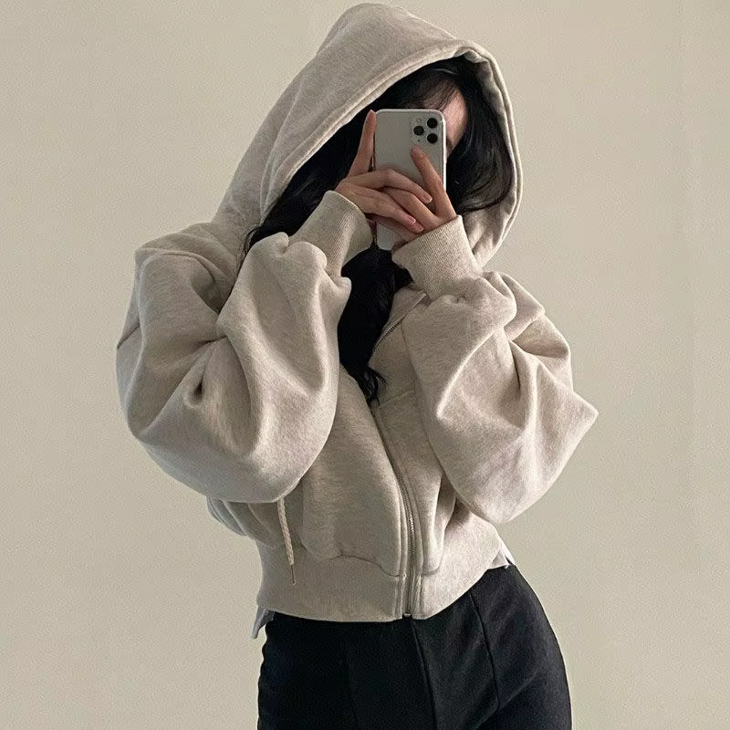 Sweat-shirt à capuche pour femme