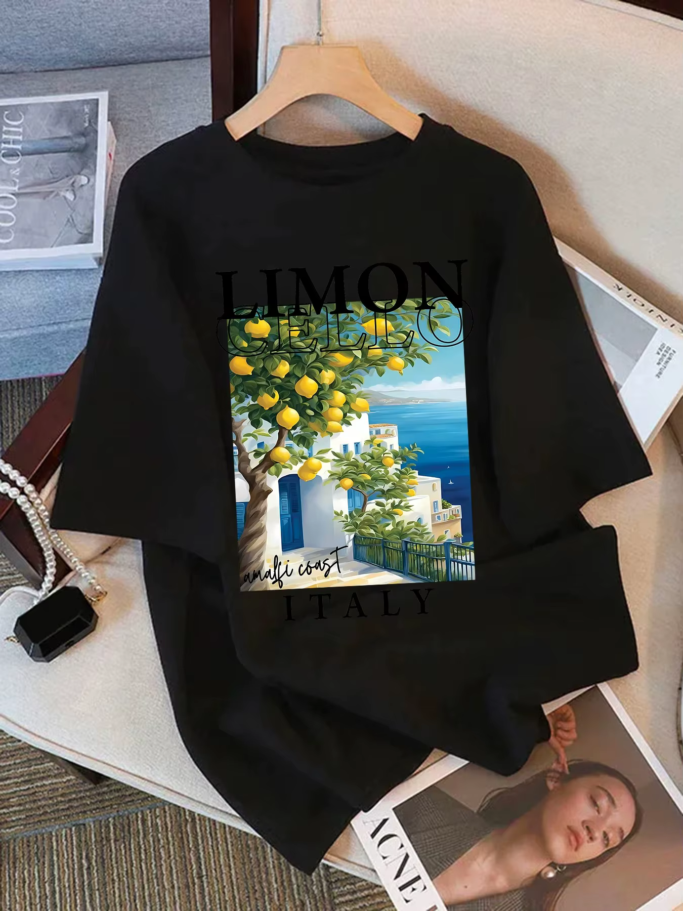 T-shirt Limoncello Côte d'Amalfi Italie