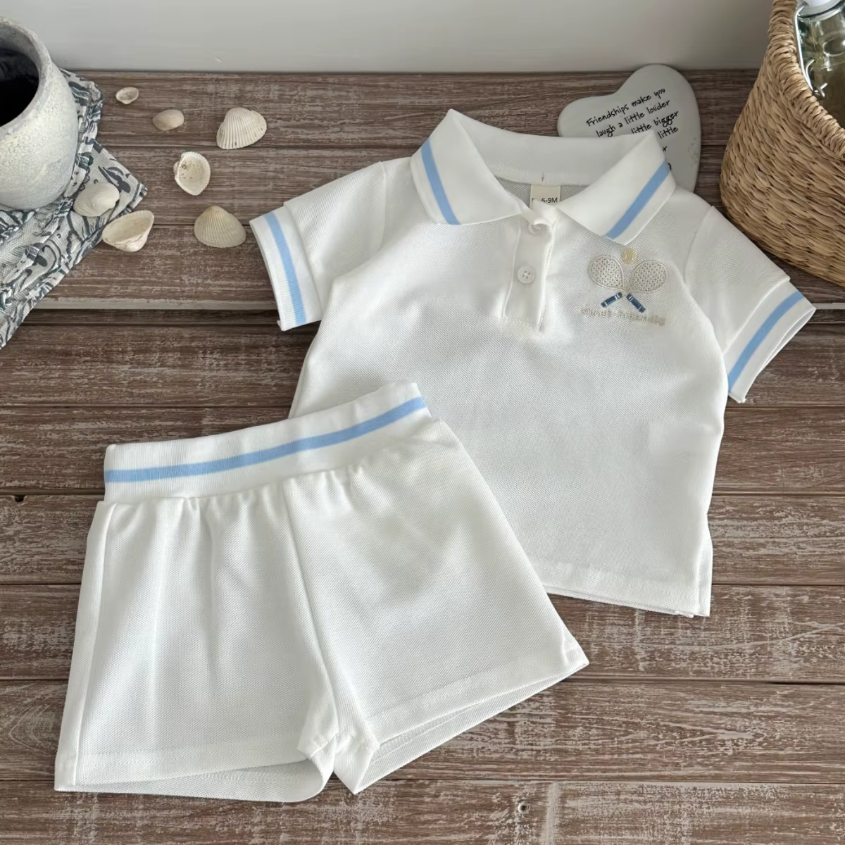 Ensemble short pour bébé garçon