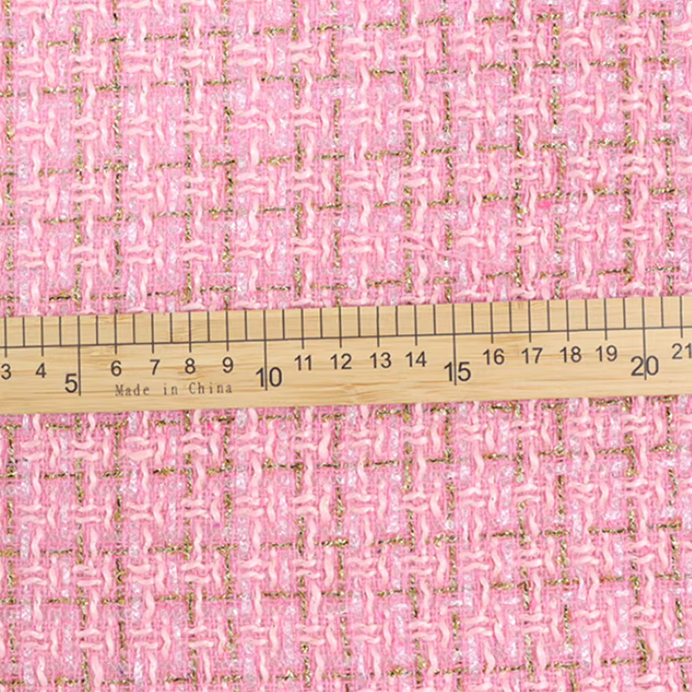 Tissu en Tweed de laine épais pour femme, 150x50cm, tissu tissé à carreaux en Fiber, bricolage, manteau, vêtements, robe, couture faite à la main, Quilting, automne hiver