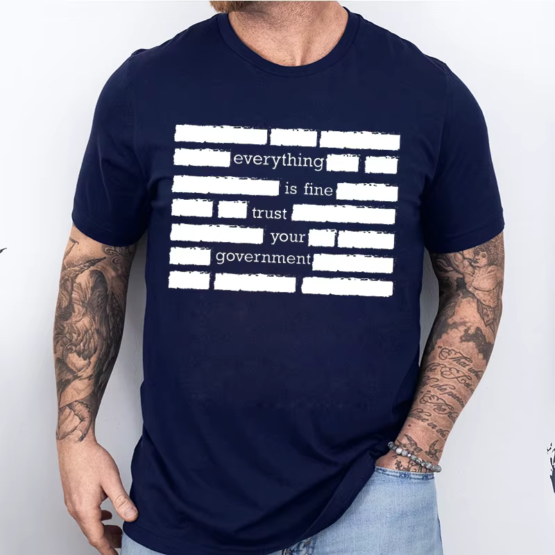 T-shirt pour Homme Mode Estivale « Tout va bien