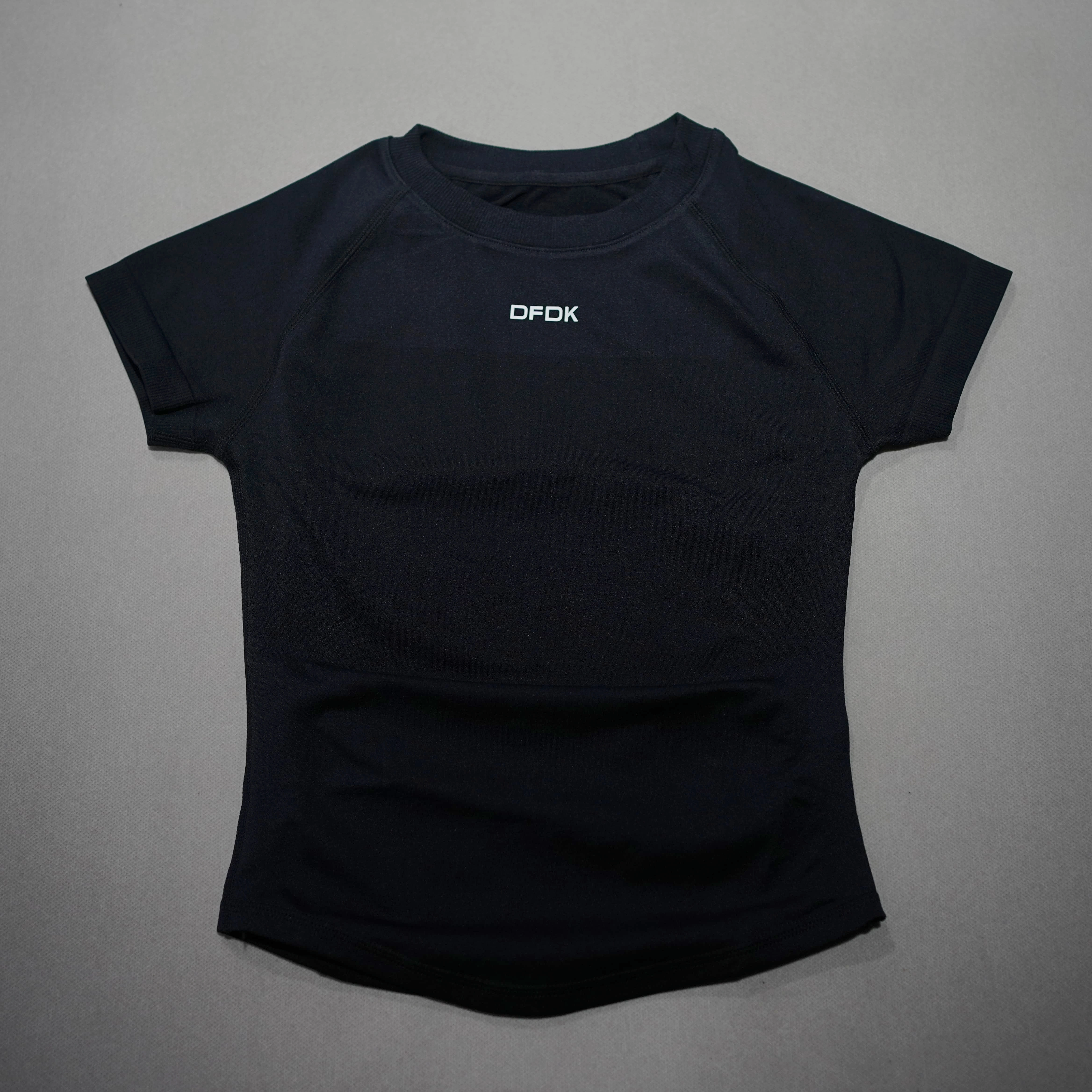 DFDK T-shirt de sport à col rond pour femme