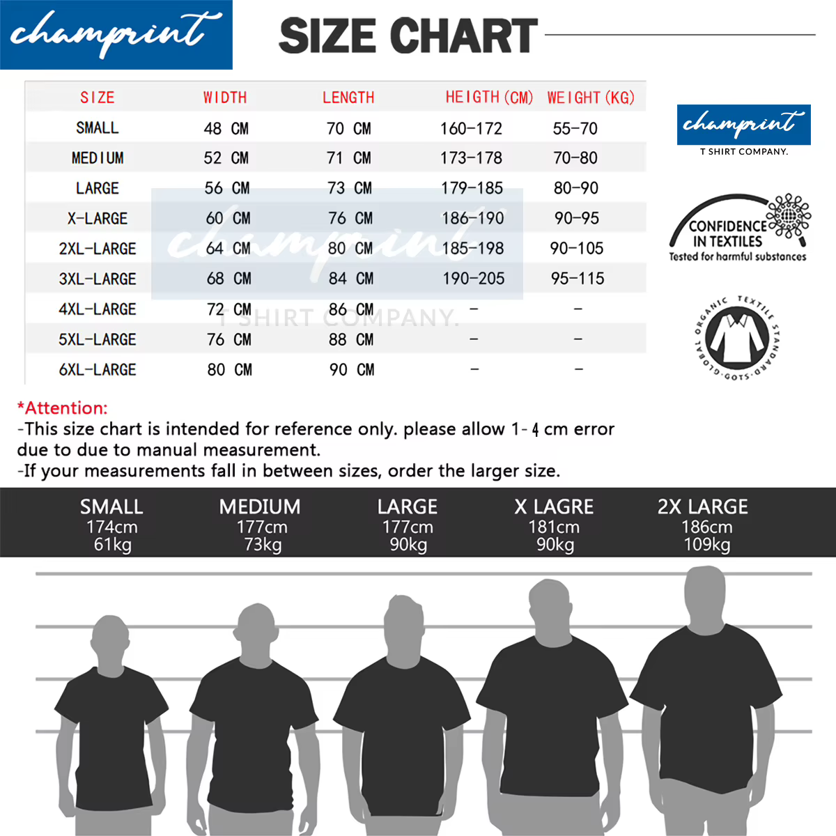 T-shirt manches courtes col rond homme