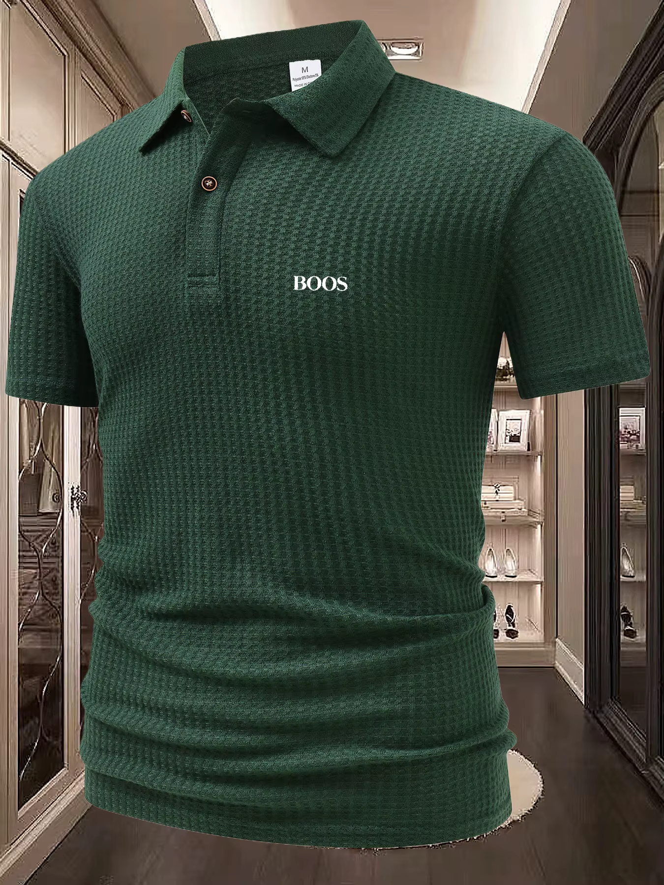 Polo à manches courtes pour hommes