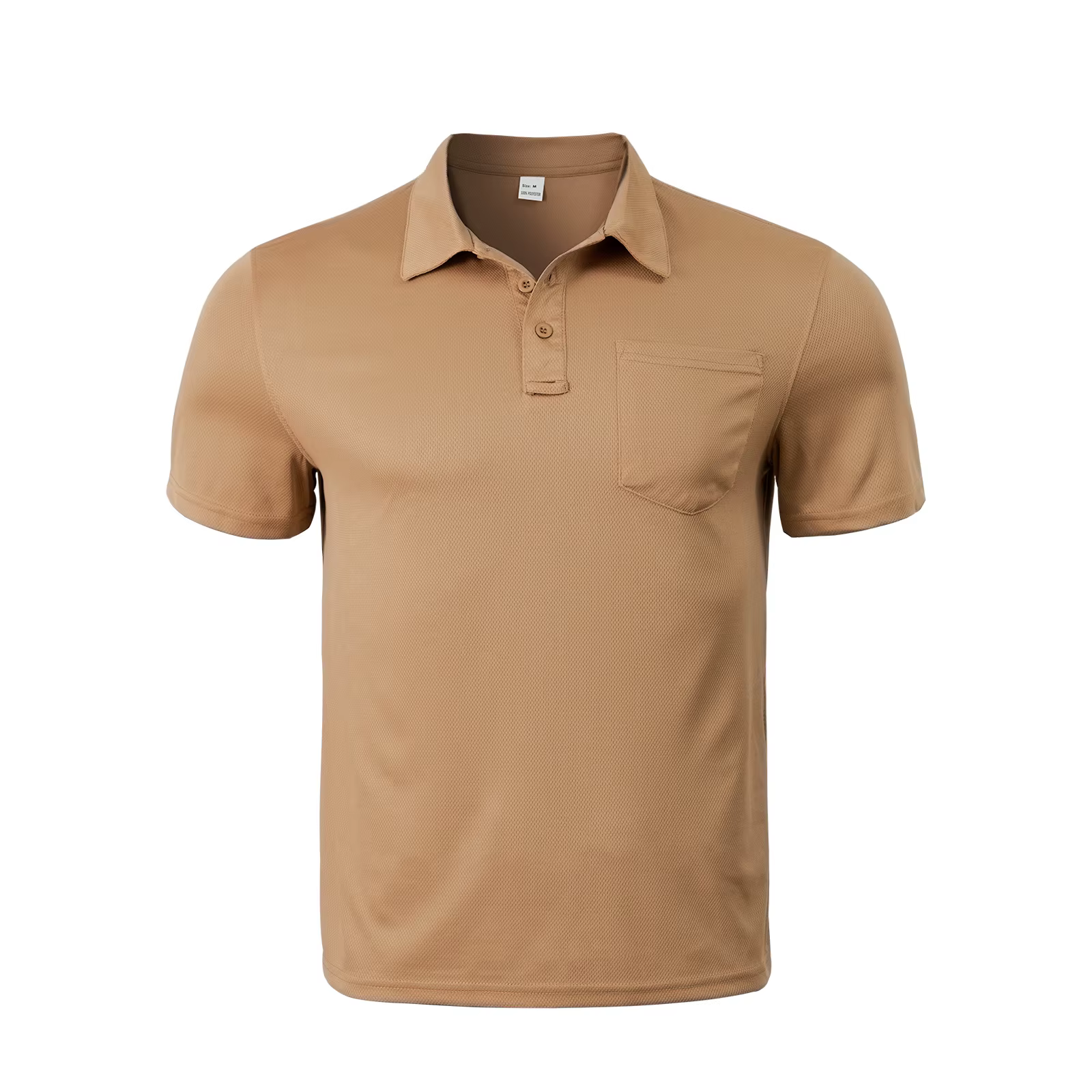 Polo à revers à manches courtes pour hommes