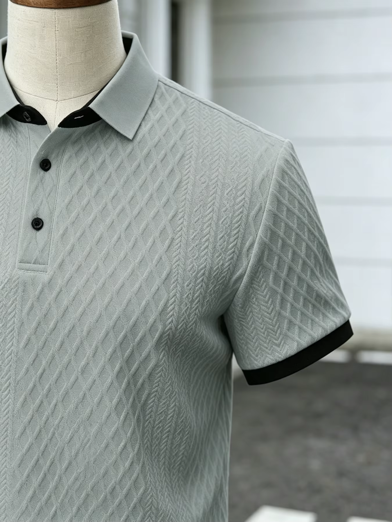 Chemises polo pour hommes au style décontracté chic