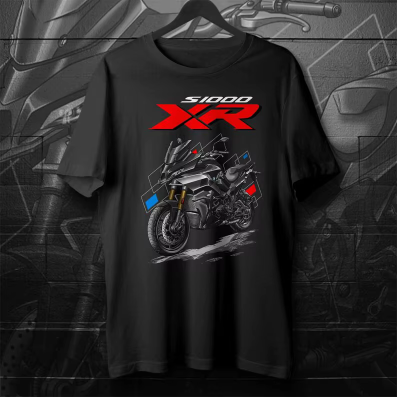 T-Shirt S1000XR 2020-24-T-Shirt de moto pour motocyclistes