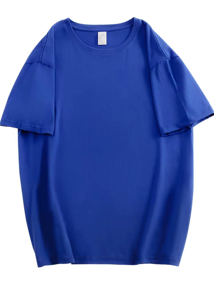 T-shirt en coton de qualité pour femme à manches courtes 2026 – T-shirts oversize d'été Harajuku