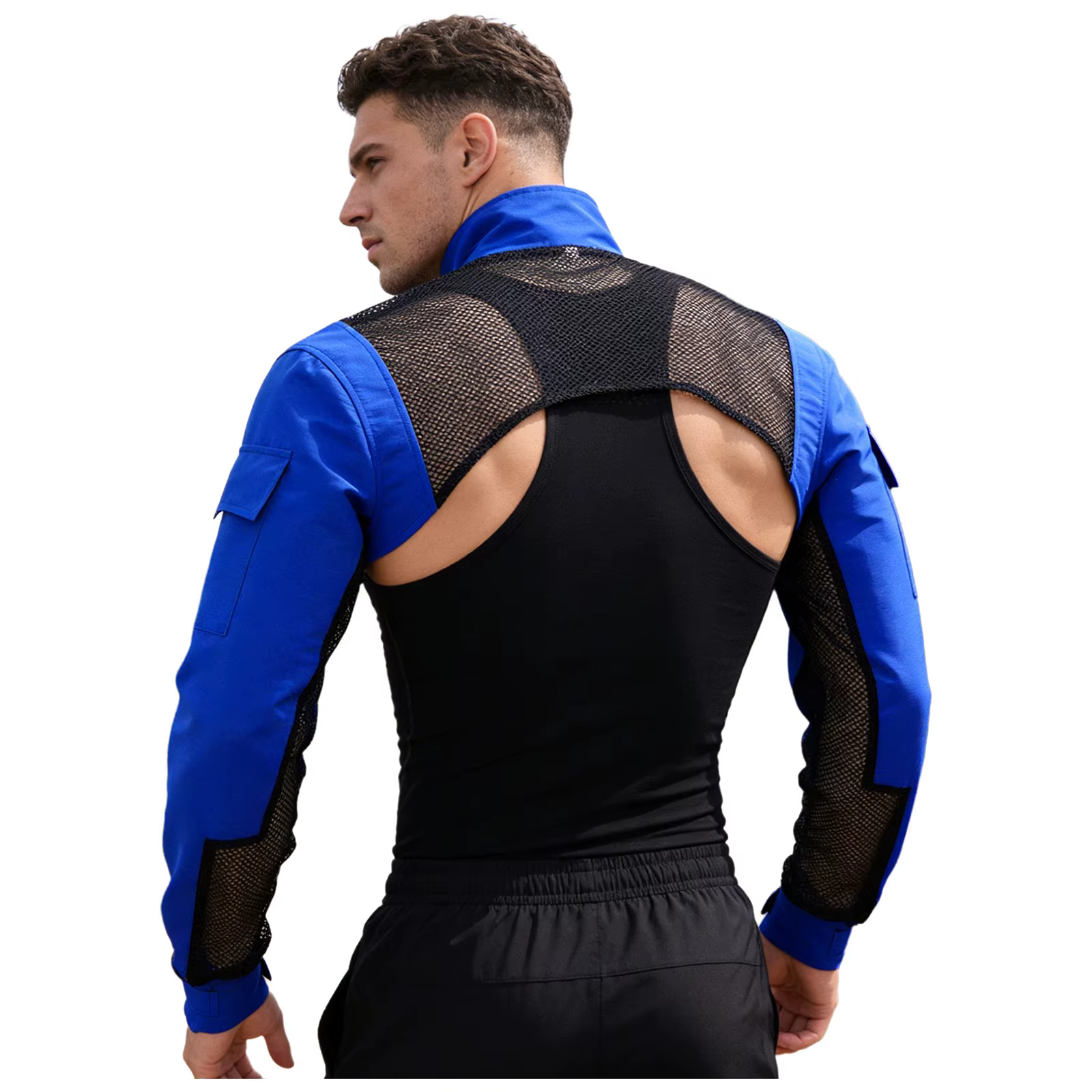 T-shirt de combat pour homme à manches longues
