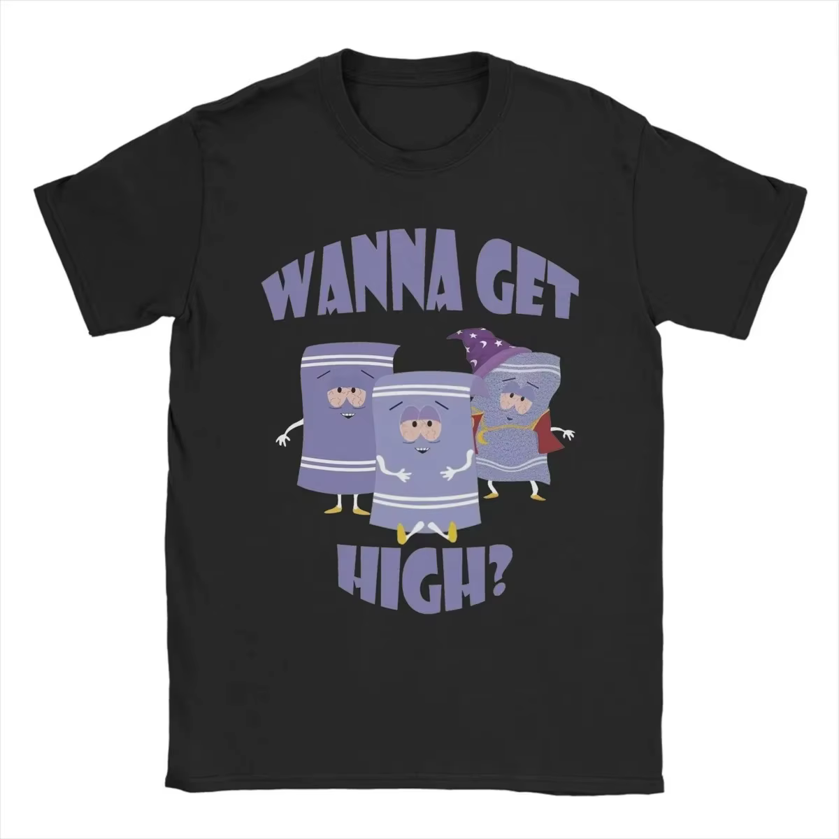 T-shirt imprimé graphique amusant Mysterion de South Park