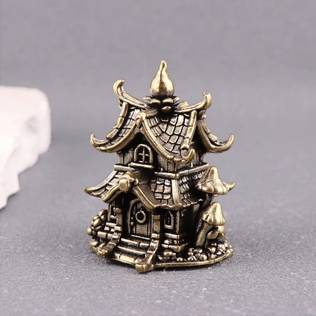 Figurines miniatures de château
