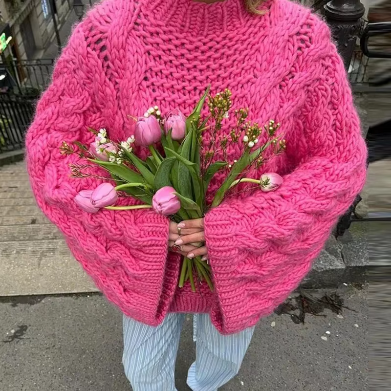 Pull à manches cloche pour femmes