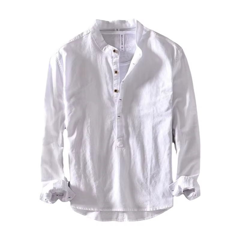Polo à manches longues pour homme