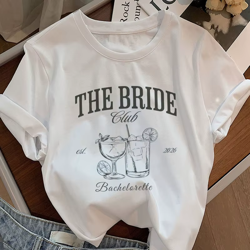 T-shirt The Bride Club pour femmes
