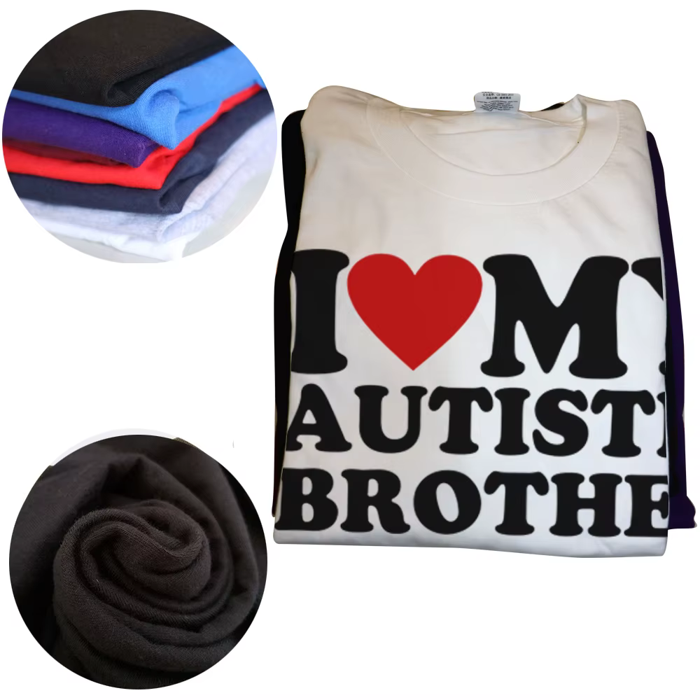 T-shirt 100% coton doux pour hommes et femmes