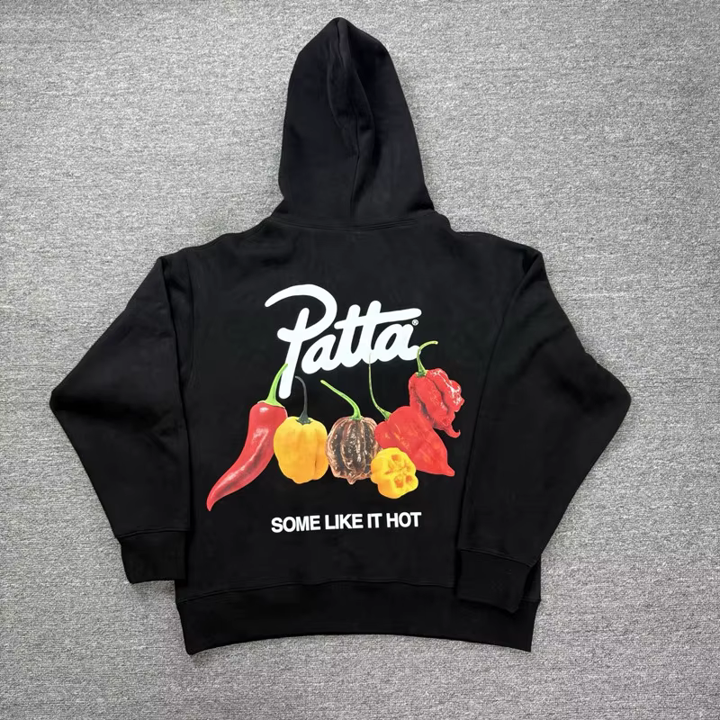 Sweat-shirts à capuche PATTA classiques avec logo imprimé, en molleton, pour hommes et femmes, nouvelle collection PATTA
