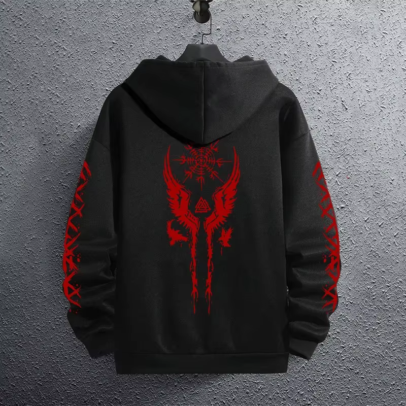 2025 flambant neuf noir sweats automne hiver mâle quotidien décontracté sportif Jogging à capuche hommes vêtements d'extérieur mode pull