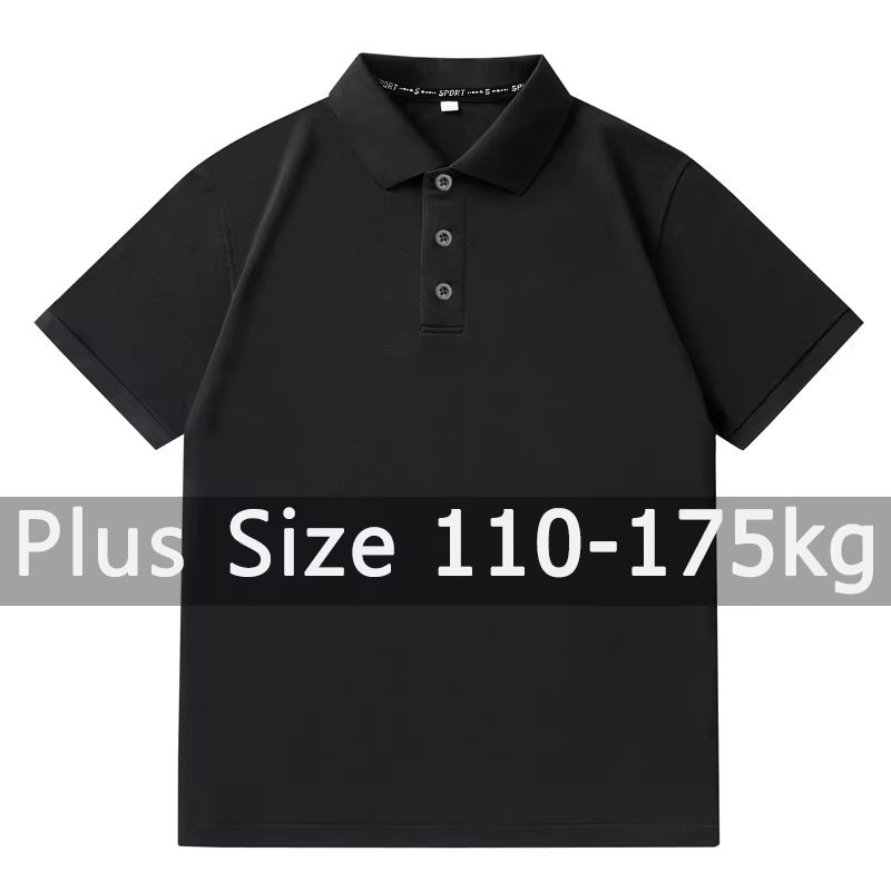 Polo femme grande taille 5XL/6XL/7XL 110-175kg t-shirt ample surdimensionné d'été