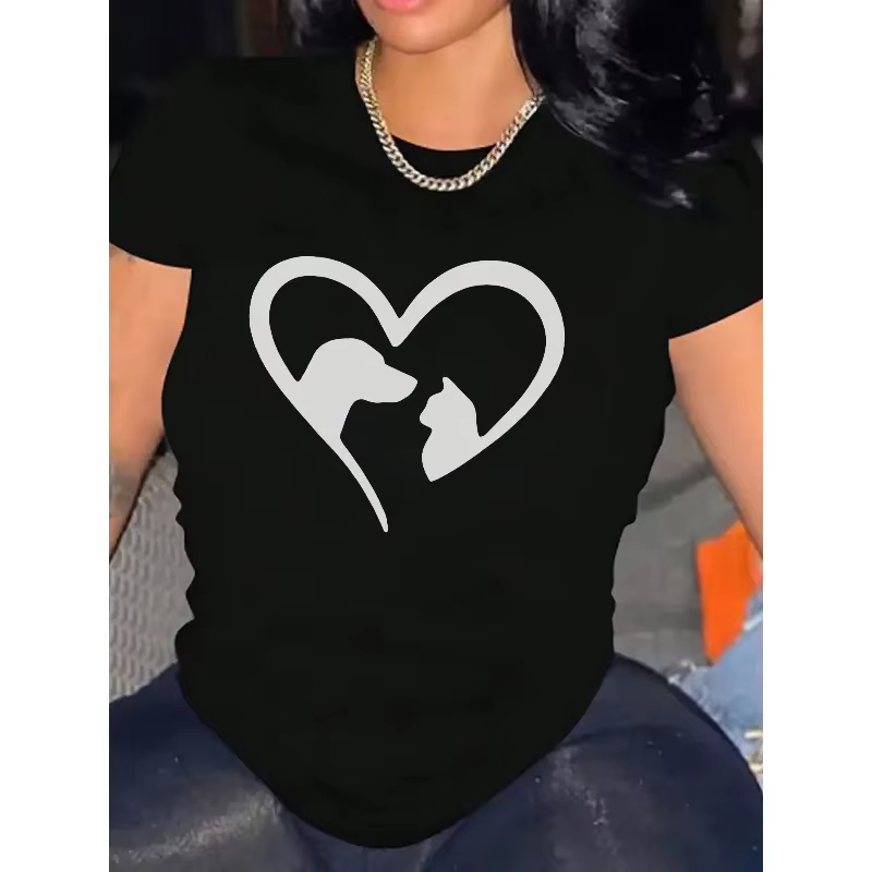 T-shirt à la mode pour femmes