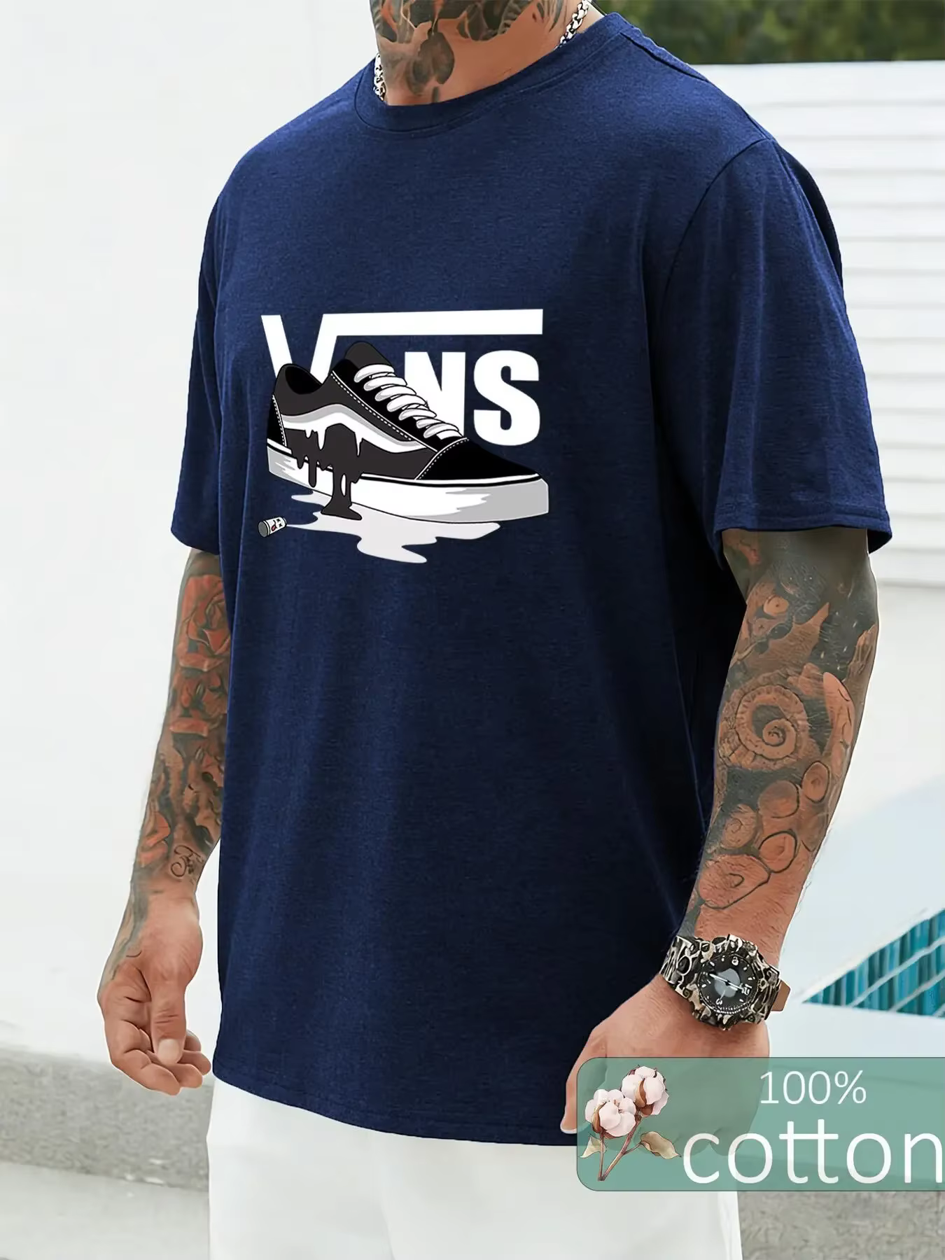 T-shirts en coton pour homme, style Y2K, imprimé lettres, mode streetwear estivale, esthétique de luxe, manches courtes, t-shirts pour hommes