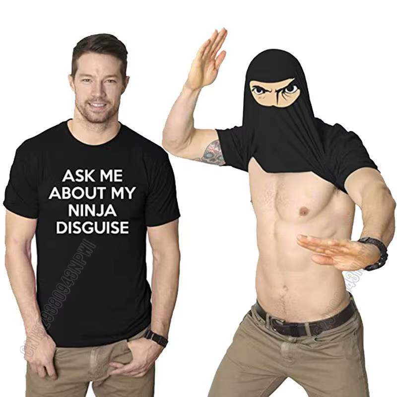 T-shirt graphique humoristique pour homme et femme