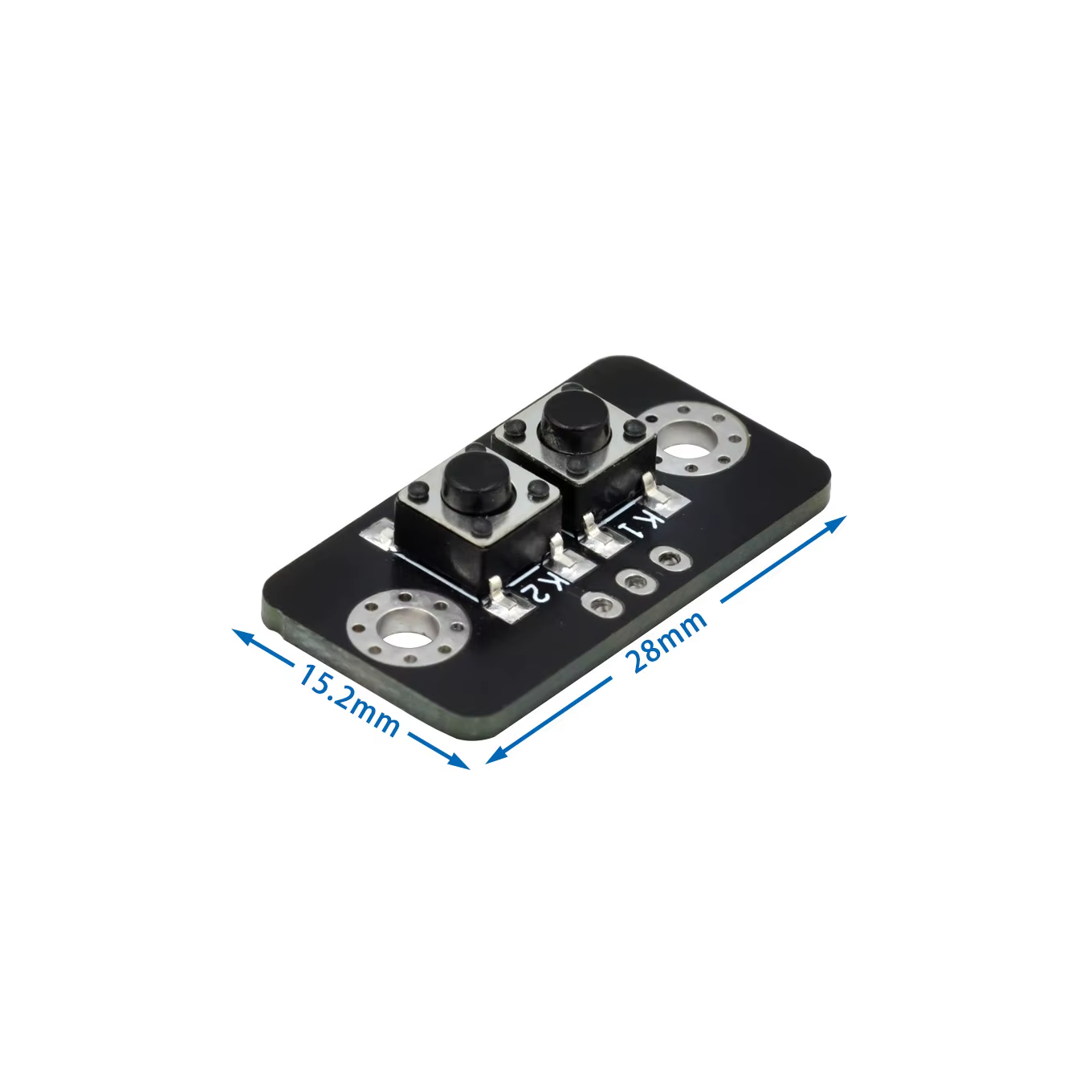 Module de bouton indépendant 1 2 3 4 5 6 bits