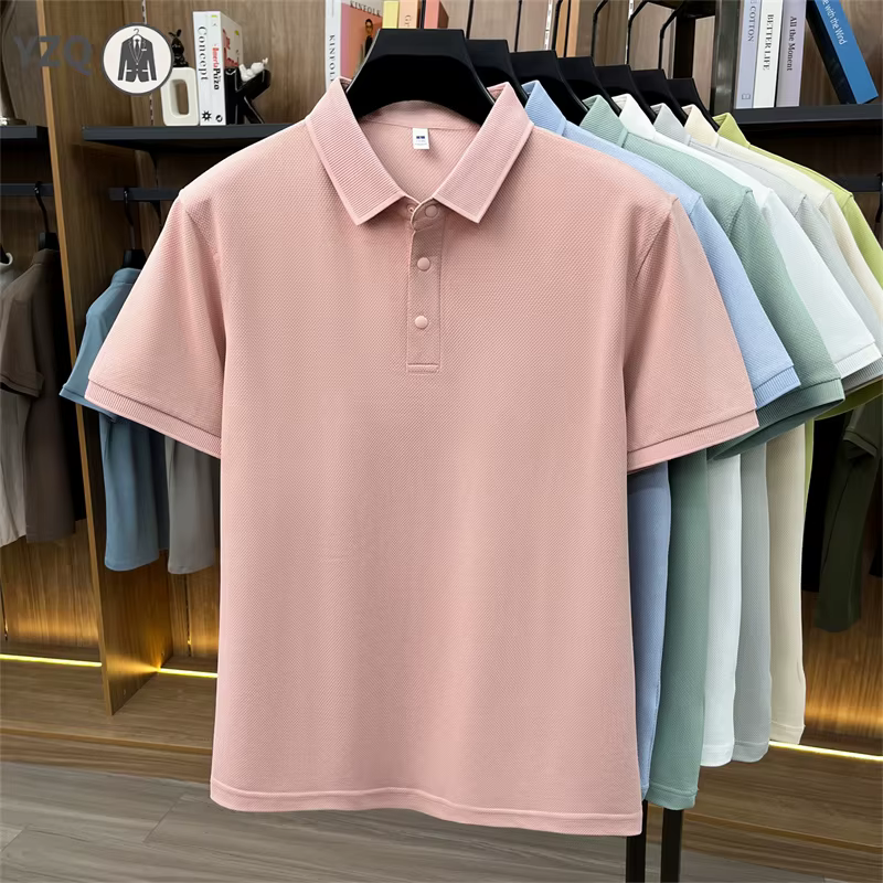Polo en maille respirante pour hommes