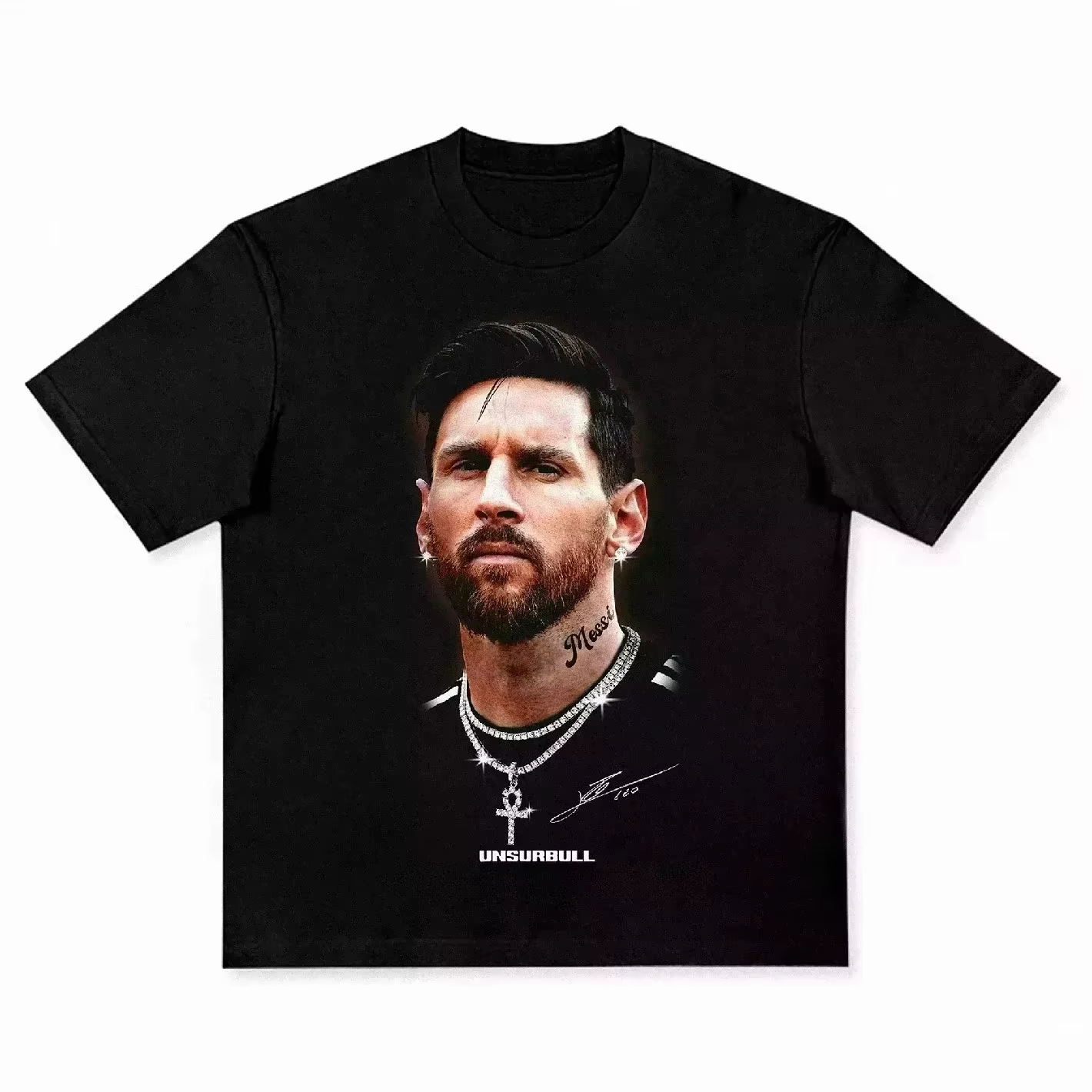 T-shirt homme Cristiano Ronaldo fútbol superestrella Super moda impresa camiseta hombres desgastado algodón