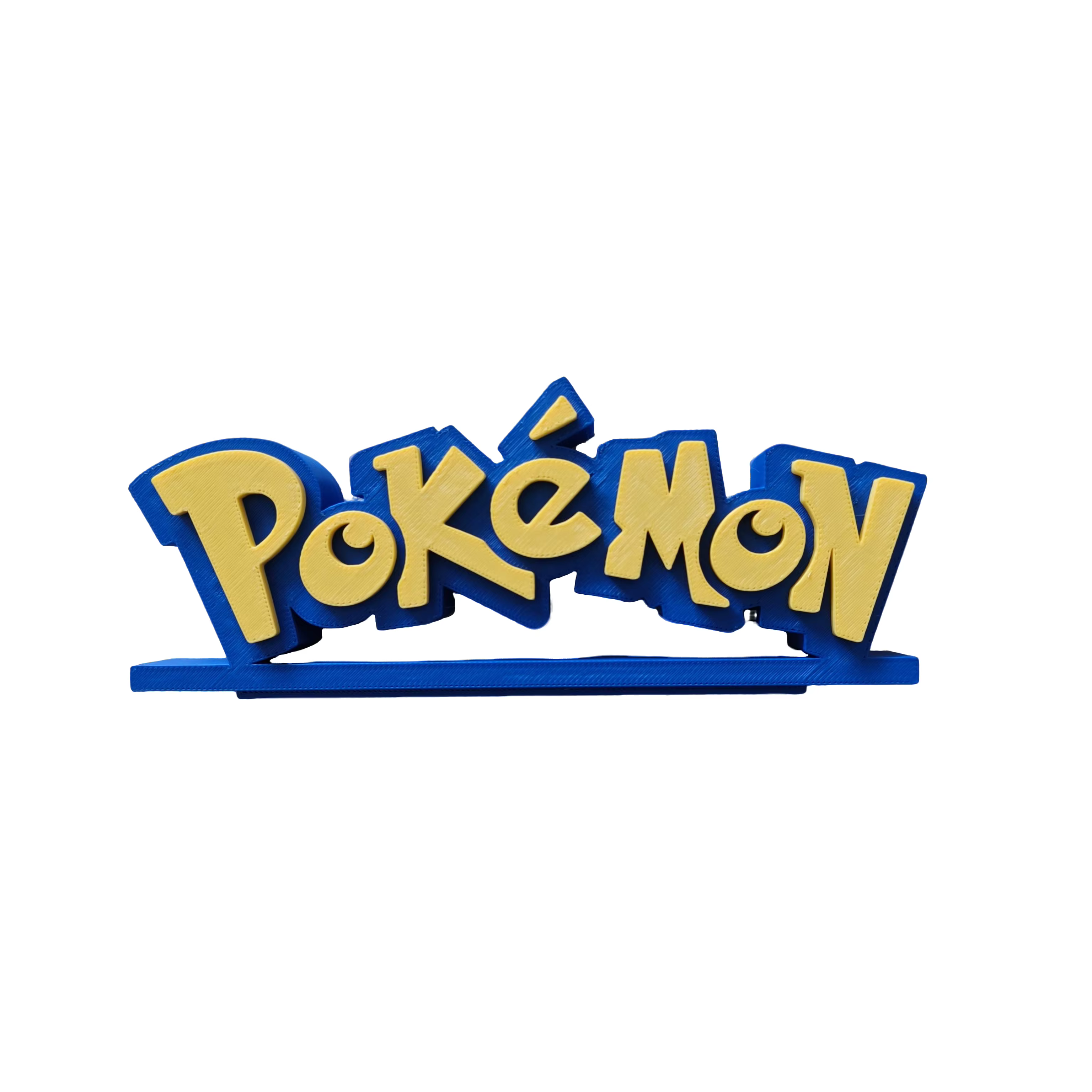 Logo Pokemon imprimé en 3D