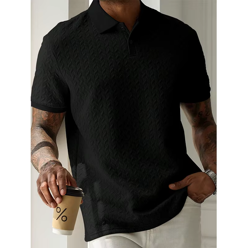 Polo d'été à manches courtes pour hommes