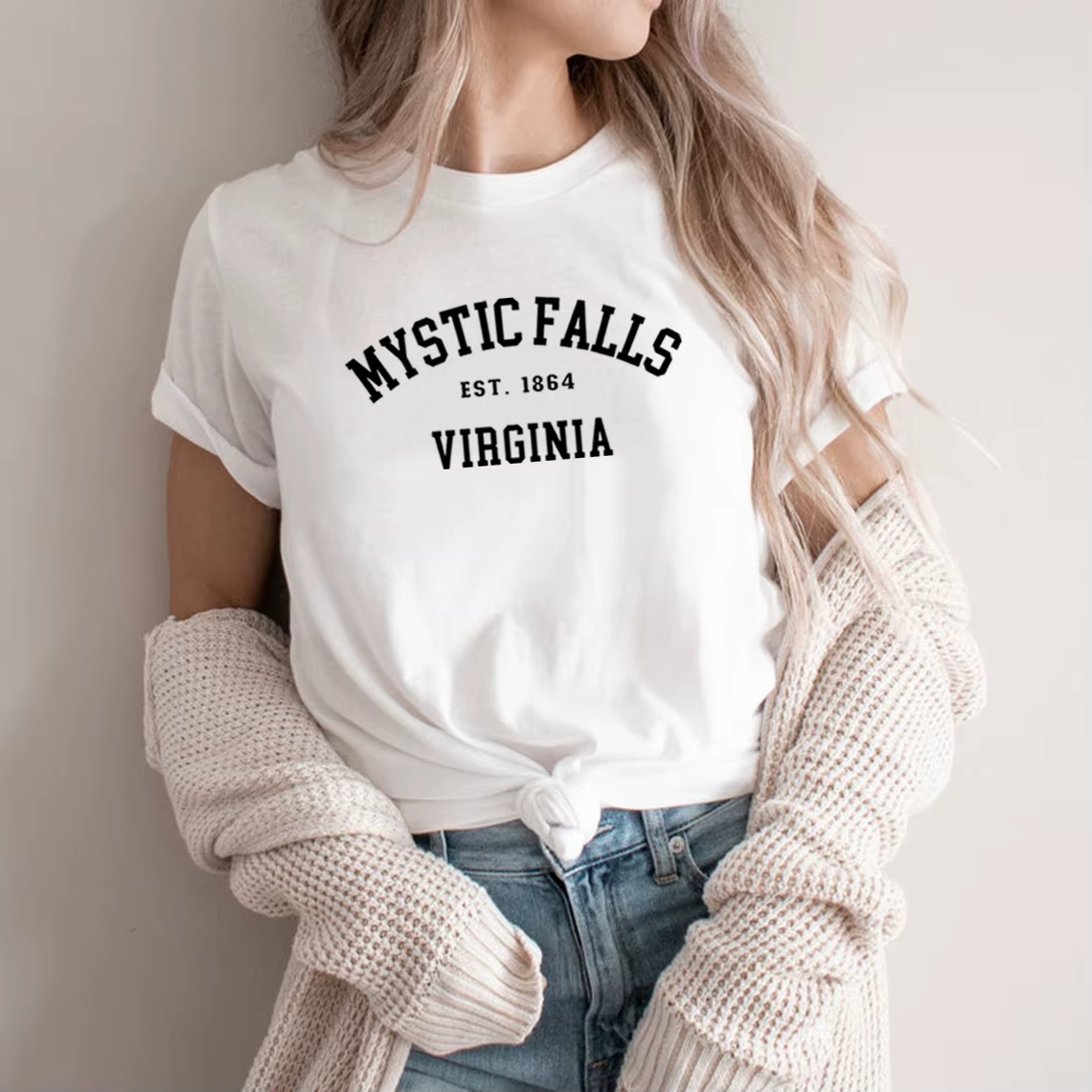 2025 mystique chutes Virginia Est.1864 T-Shirt Salvatore