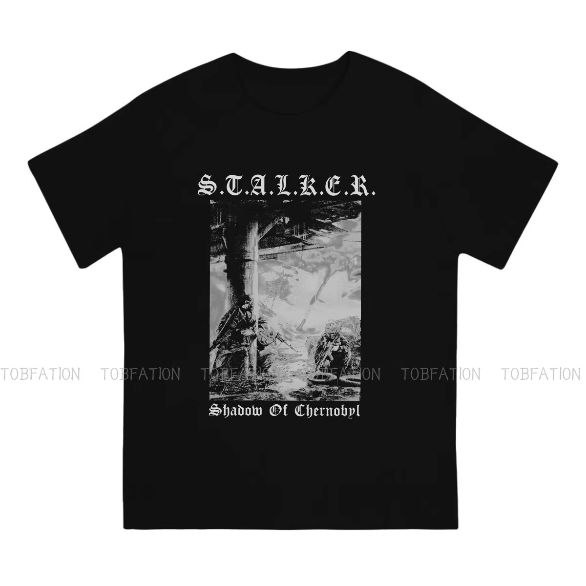 T-shirt spécial noir Stalker jeu confortable nouveau Design cadeau vêtements
