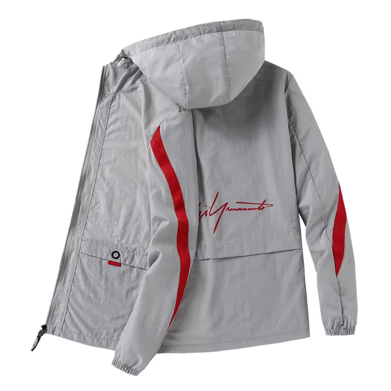 Veste à capuche pour hommes, nouveau manteau de Protection solaire, mince, respirant, décontracté, Sports de plein air, été