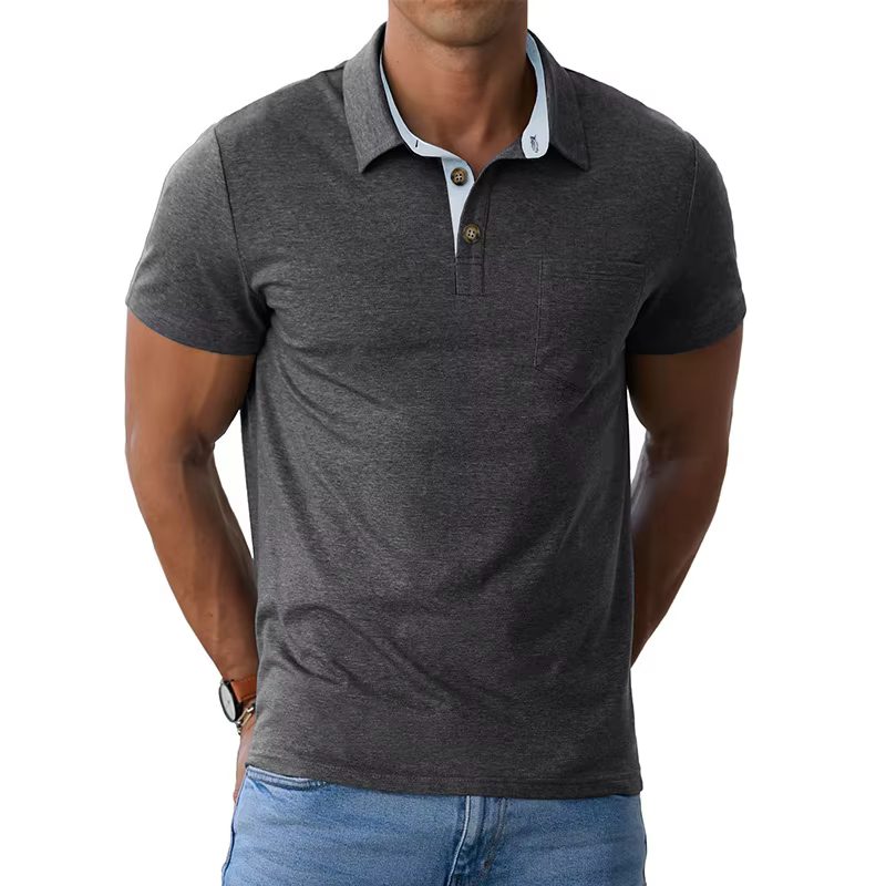 Polo pour homme à manches courtes