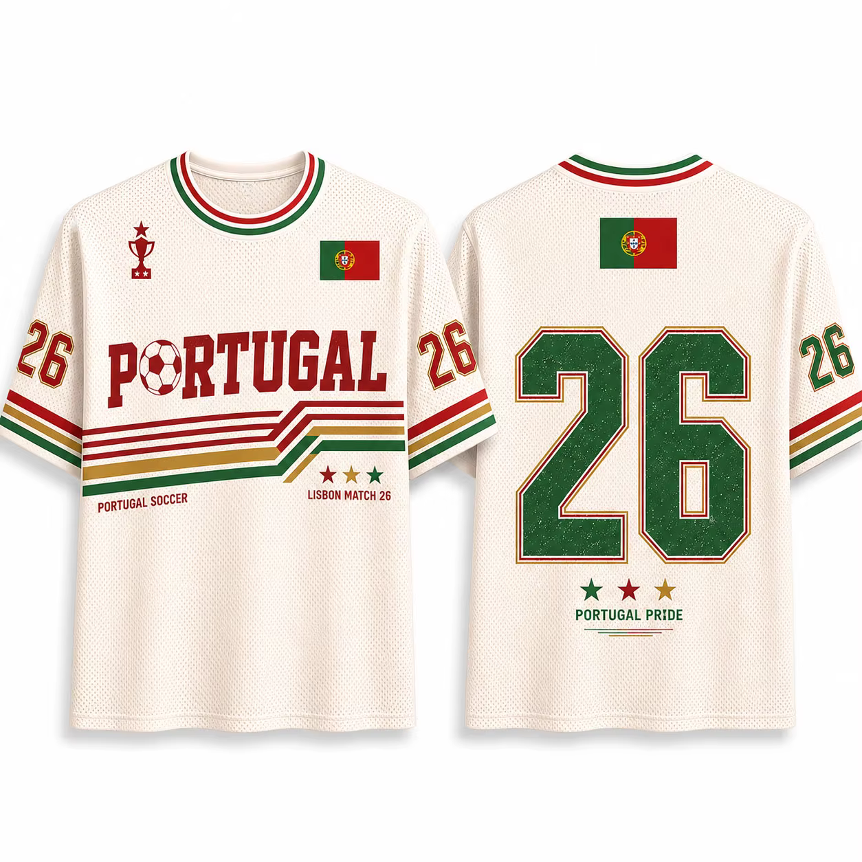 Maillots de football rétro multi-nations