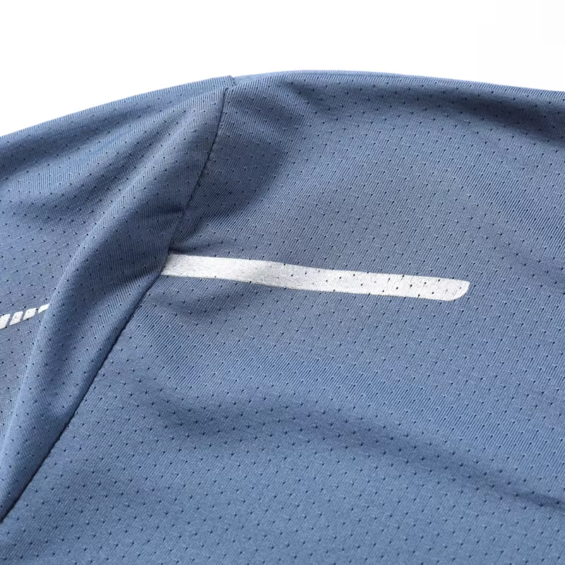 CHRLCK hommes course séchage rapide T-shirts respirant randonnée pêche