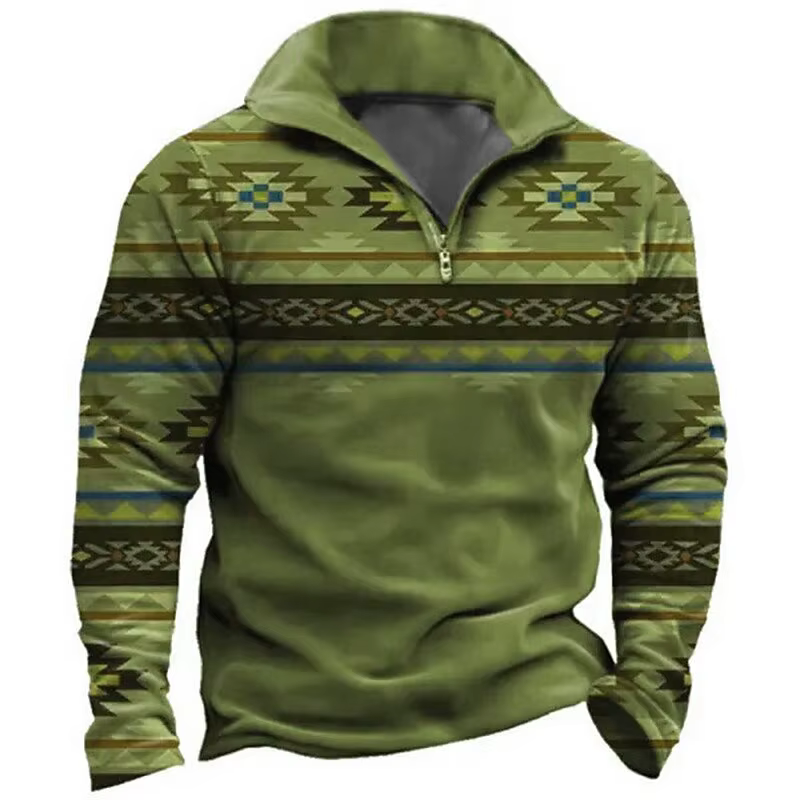 Sweat-shirt à manches longues pour hommes