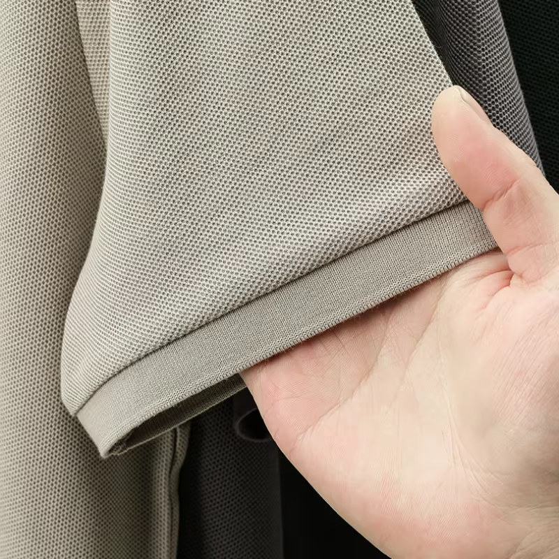 Polo 100% coton pour hommes – T-shirt respirant décontracté d'été