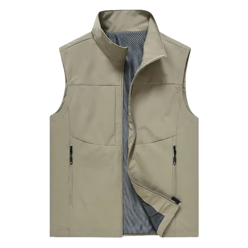 Gilet ample sans manches pour hommes
