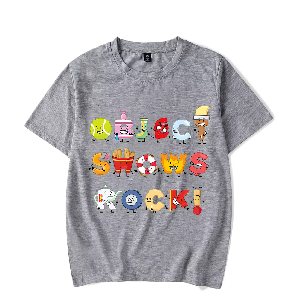 T-shirt à Manches Courtes et Col Ras du Cou pour Homme et Femme