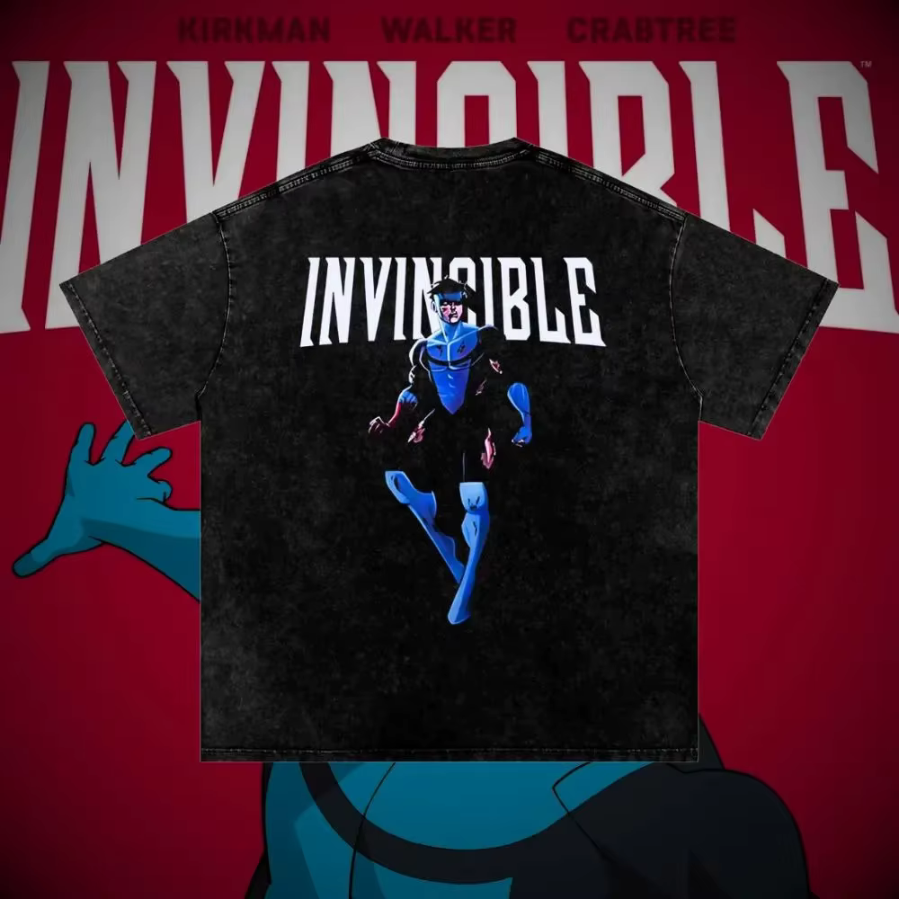 Super-héros Invincible T-Shirt graphique Mark Grayson imprimé