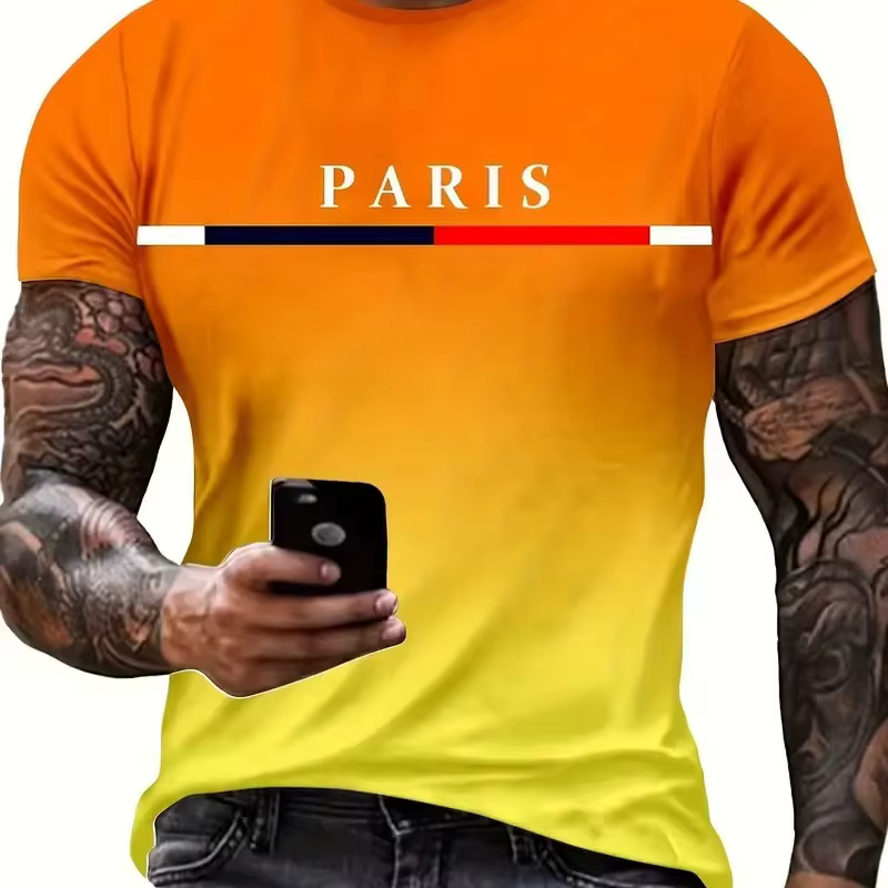 T-shirt graphique pour homme