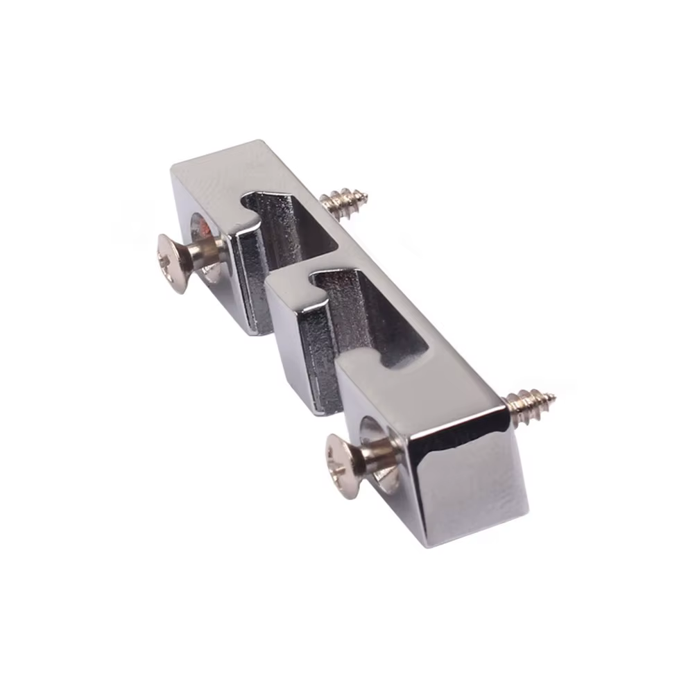 Guide de cordes en alliage de zinc pour guitare basse à 3 cordes