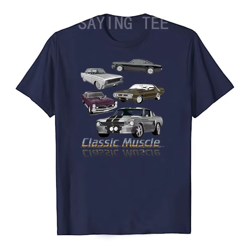 T-shirt fantaisie Muscle Cars
