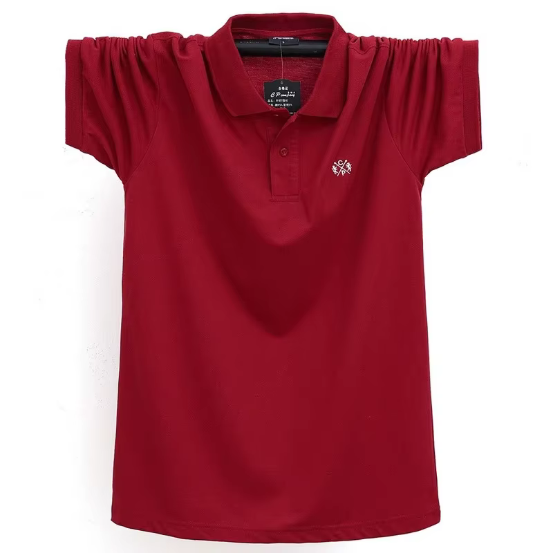 Nouveau revers polo shirt d'été Extra large