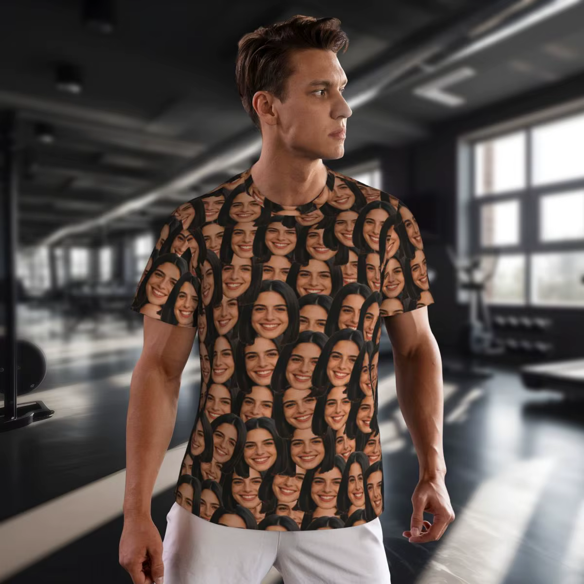 T-shirt avatar personnalisé pour hommes et femmes
