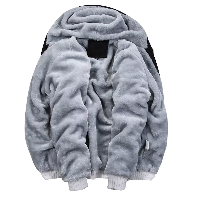 CamSolomon-Veste à Capuche Épaisse pour Homme