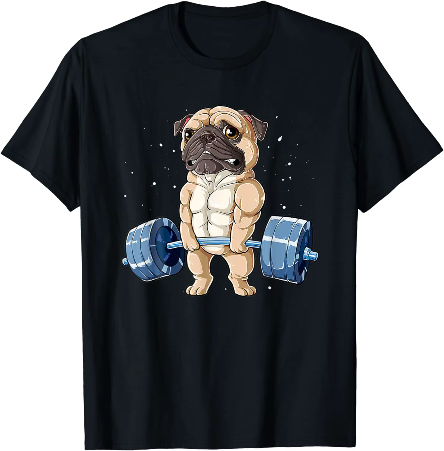 Carlin haltérophilie drôle Animal hommes Fitness gymnase entraînement T-Shirt